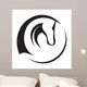 Horse Head Icon Wall Decal