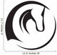 Horse Head Icon Wall Decal