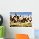 Herded cattle in the Western highlands Wall Mural