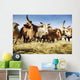 Herded cattle in the Western highlands Wall Mural