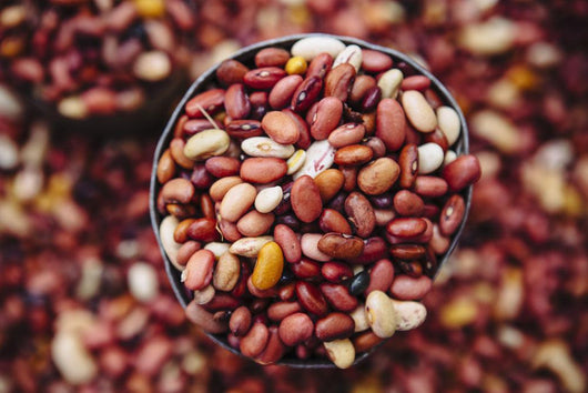 Beans for sale in the old City of Harar in Eastern Ethiopia Wall Mural