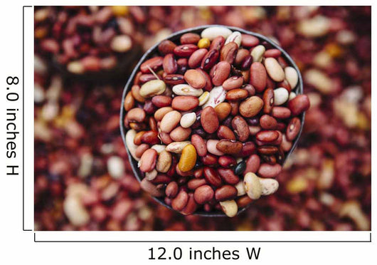 Beans for sale in the old City of Harar in Eastern Ethiopia Wall Mural