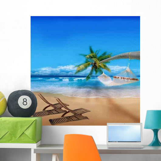 Summer Holiday Wall Decal Design 1