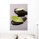 Zen Stones and Leaves Wall Mural