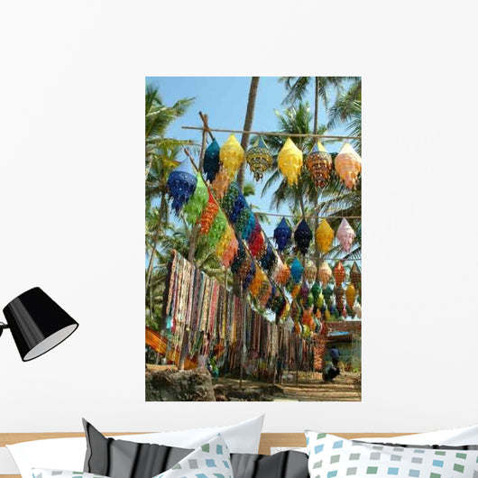 Anjuna Beach Market Wall Decal