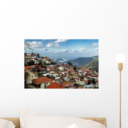 Pedoulas Village Wall Decal