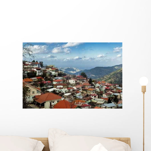 Pedoulas Village Wall Decal