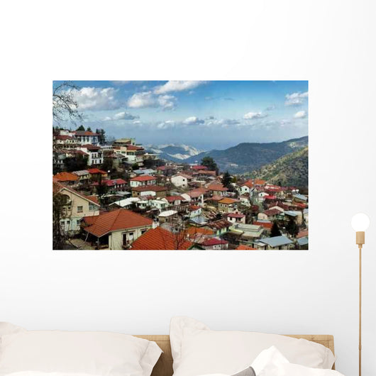 Pedoulas Village Wall Decal