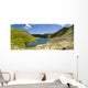 Composite panorama of Hanging Valley Tarn Wall Mural