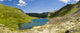 Composite panorama of Hanging Valley Tarn Wall Mural