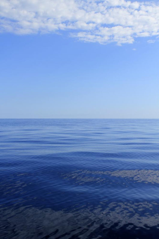 Blue Sea Horizon Ocean