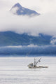 Commercial Fishing Boat Silver Wall Decal 1