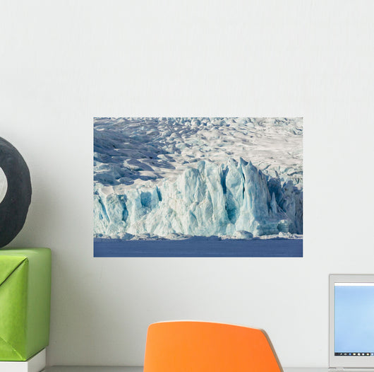 Scenic view of the Portage Glacier moraine Wall Mural