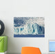 Scenic view of the Portage Glacier moraine Wall Mural