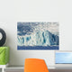 Scenic view of the Portage Glacier moraine Wall Mural