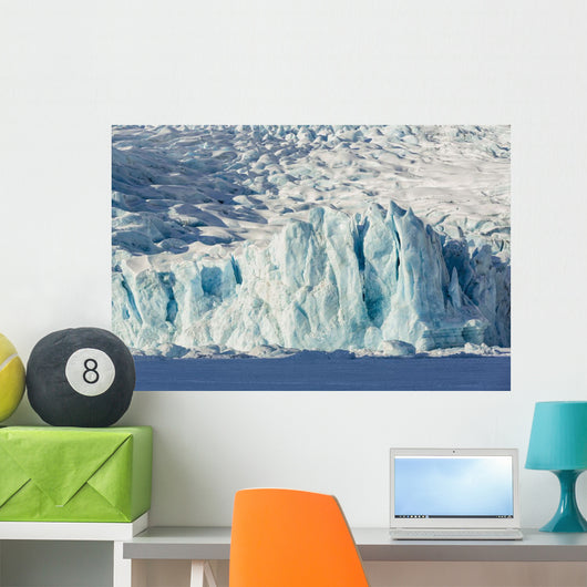 Scenic view of the Portage Glacier moraine Wall Mural