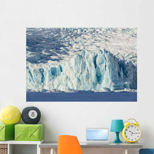 Scenic view of the Portage Glacier moraine Wall Mural