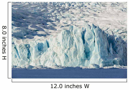 Scenic view of the Portage Glacier moraine Wall Mural