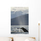 Humpback Whale Rises out Wall Decal