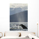 Humpback Whale Rises out Wall Decal