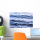 Blue Ocean Waves Background Wall Mural