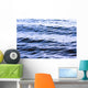Blue Ocean Waves Background Wall Mural