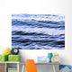 Blue Ocean Waves Background Wall Mural