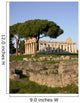 Greek Temple Wall Mural