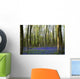 Bluebells in the woods Wall Mural