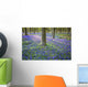 Bluebells in the woods Wall Mural
