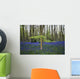 Bluebells in the woods Wall Mural