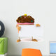 Sign Holding Cupcake Wall Decal