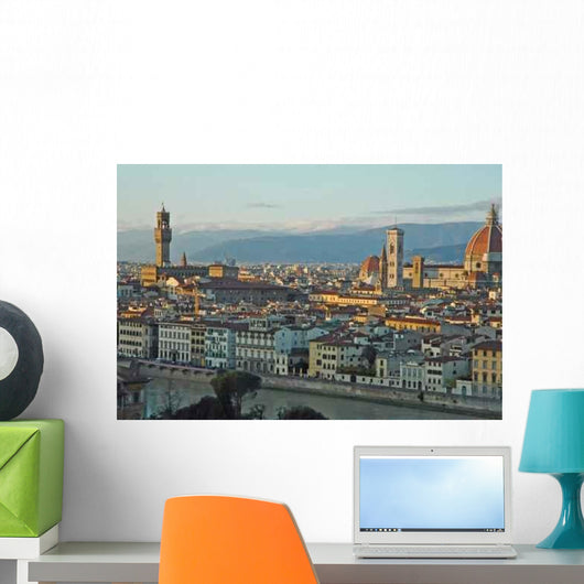 Florence Sunset Wall Decal