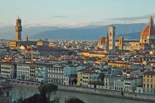 Florence Sunset Wall Decal