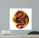 Fire Dragon Fire Dragon-Dragon-de-Feu Vector Wall Decal