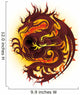 Fire Dragon Fire Dragon-Dragon-de-Feu Vector Wall Decal