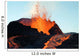 volcano Wall Mural