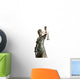 Lady of Justice on white background Wall Decal