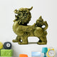 Green Fuu Dog Lion Wall Decal