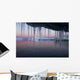 Icicles hang Wall Mural