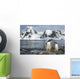 Gentoo Penguins standing Wall Mural