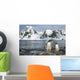 Gentoo Penguins standing Wall Mural