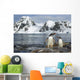 Gentoo Penguins standing Wall Mural