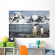 Gentoo Penguins standing Wall Mural