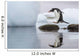 Gentoo Penguin leaps between stones Wall Mural