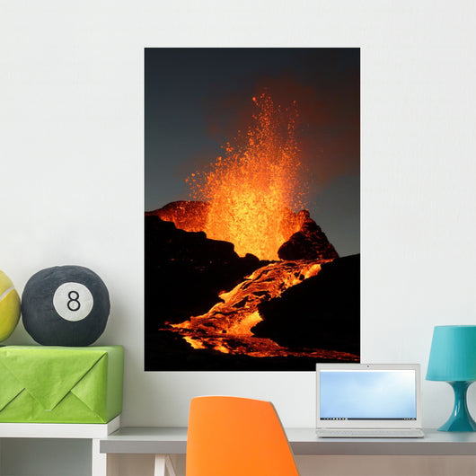 Volcano Wall Mural