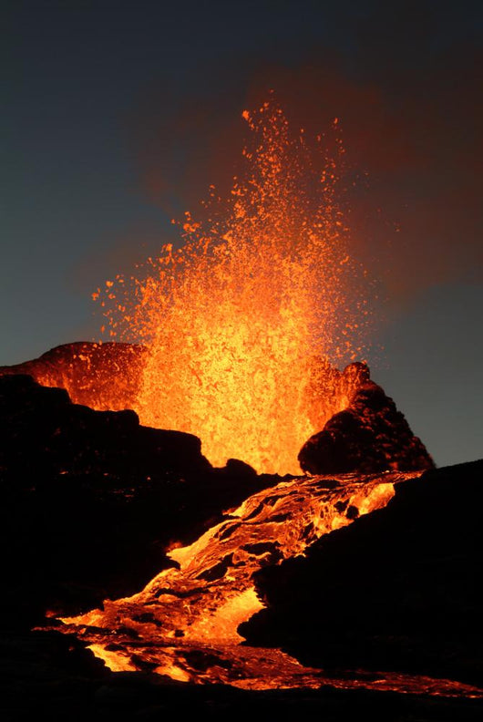Volcano Wall Mural