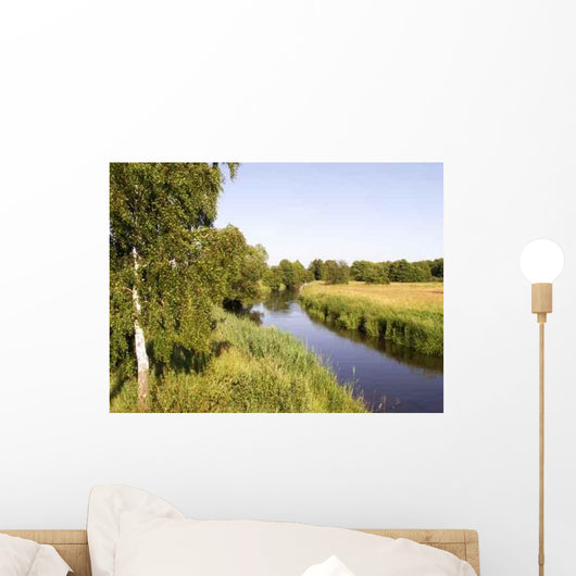 Summer Landscape Wall Decal Design 2