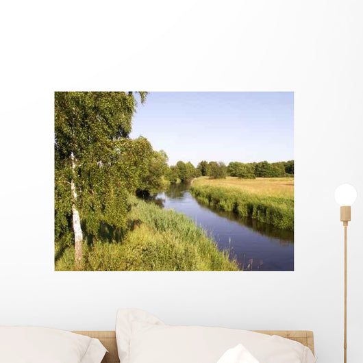 Summer Landscape Wall Decal Design 2