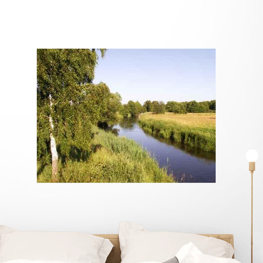 Summer Landscape Wall Decal Design 2